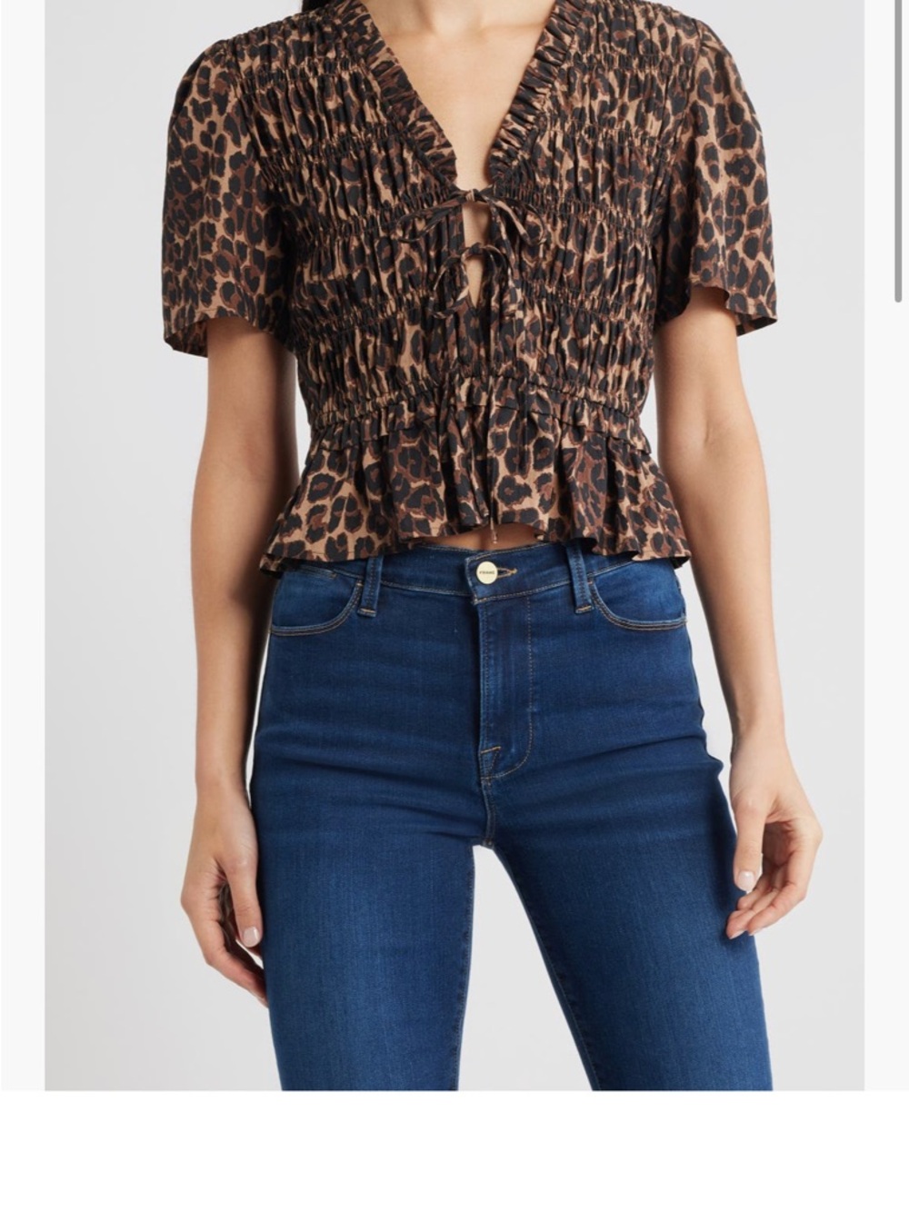 Rails Portia Shirred Top